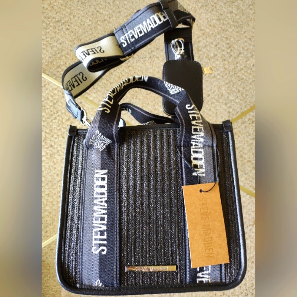 Steve Madden Black Crossbody Bag